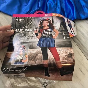 Harley Quinn Girls 8-10t costume
